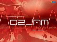 O2Jam song jacket: the O2Jam wordmark over a red audio waveform.